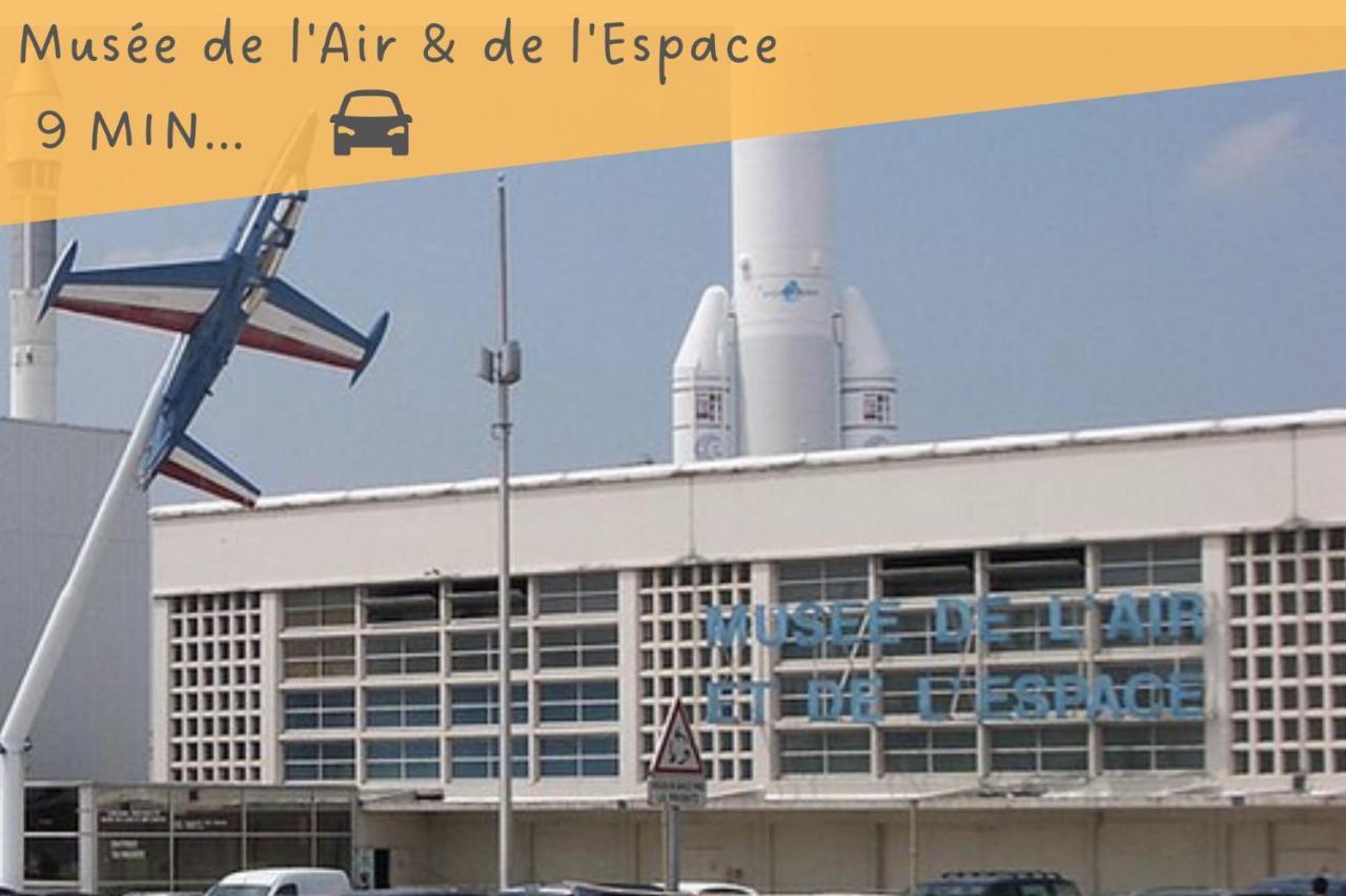 L'Eugene - 10Min Du Rer B Le Bourget, Parking, Wifi Lejlighed Drancy Eksteriør billede